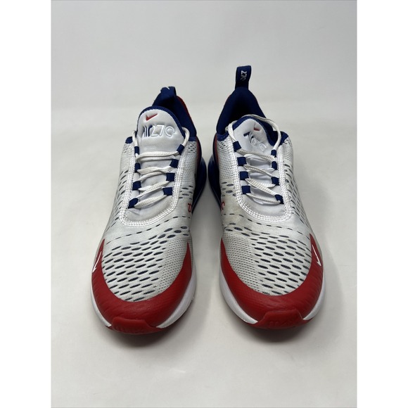 Nike Air Max 270 USA Mens Size 8 Running Shoes Sneakers Red White Blue Olympic main image 13